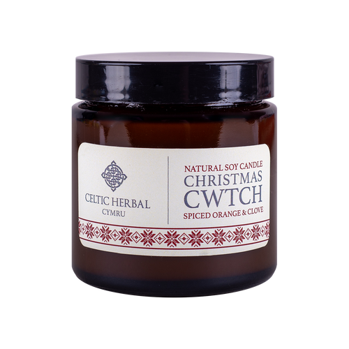 Celtic Herbal - Christmas Cwtch Candle 100g