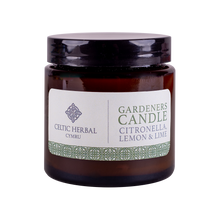 Load image into Gallery viewer, Celtic Herbal - Gardeners Citronella Natural Soy Candle 100g
