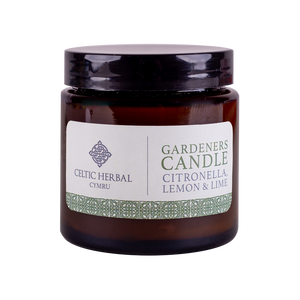 Celtic Herbal - Gardeners Citronella Natural Soy Candle 100g