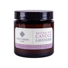 Load image into Gallery viewer, Celtic Herbal - Lavender Natural Soy Candle 100g
