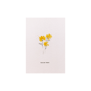 Celtic Herbal x Folded London Welsh Language Greeting Cards - Cariad Mawr