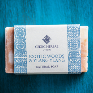 Exotic Wood & Ylang Ylang Soap 100g - Handmade Natural Soap Bar